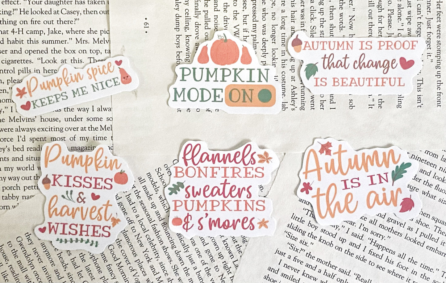 Fall Stickers