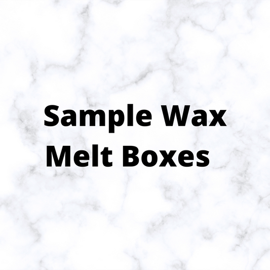 Sample Wax Melt Boxes