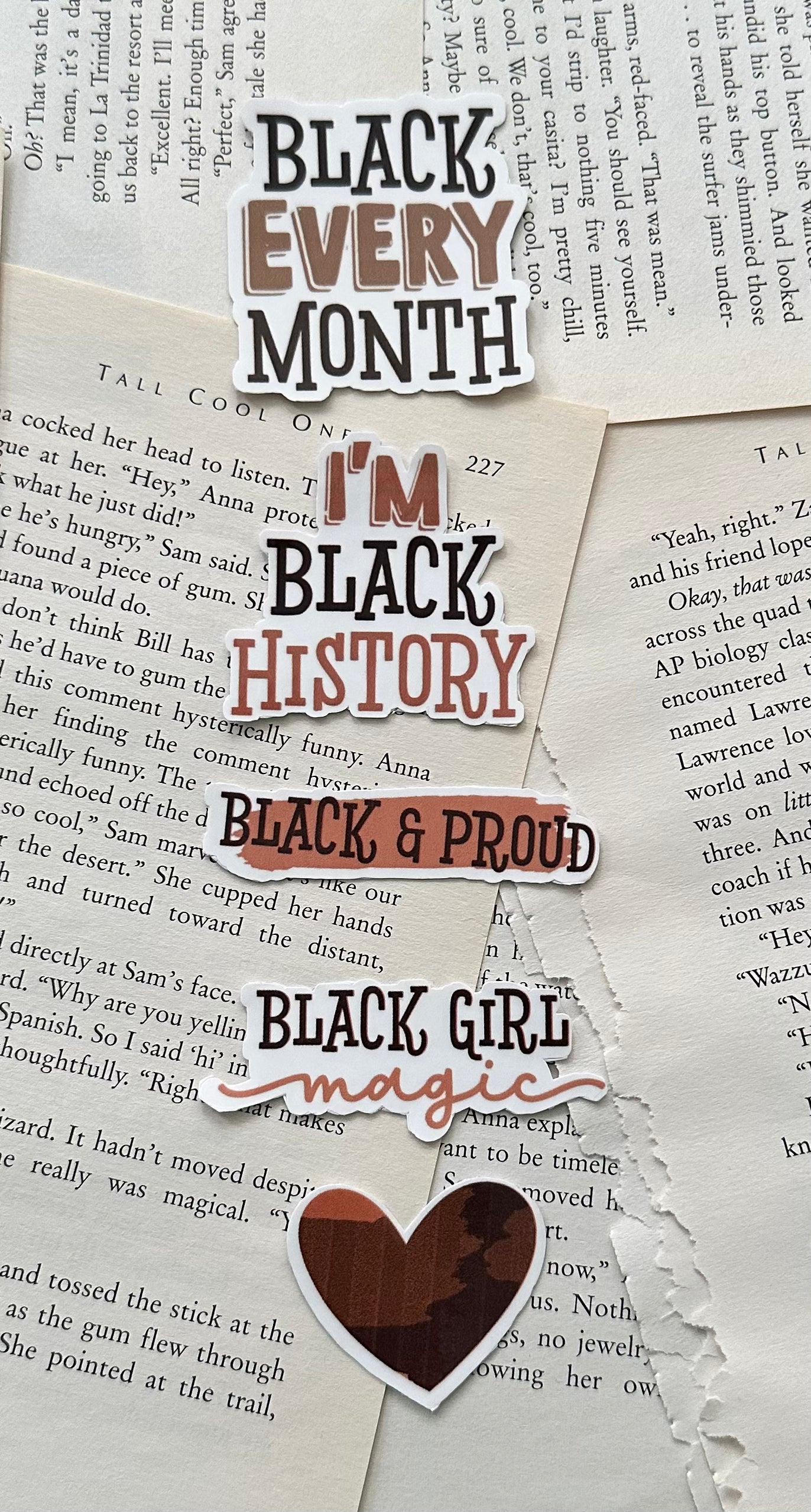 Black History Stickers Pack