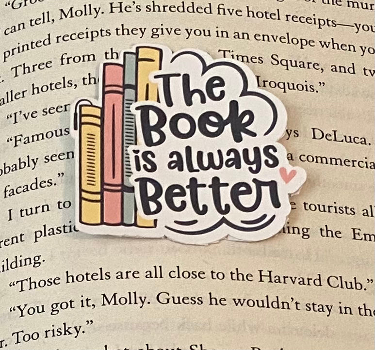 Book was better Sticker
