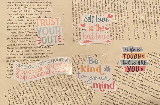 Mental Health Stickers