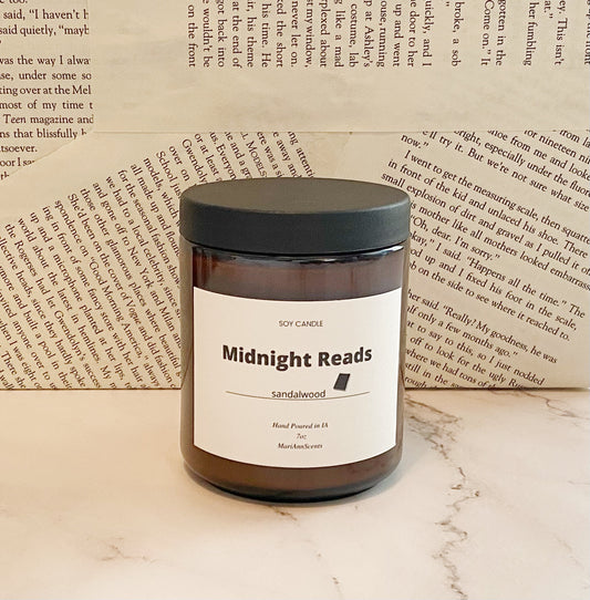 Midnight Reads Candle